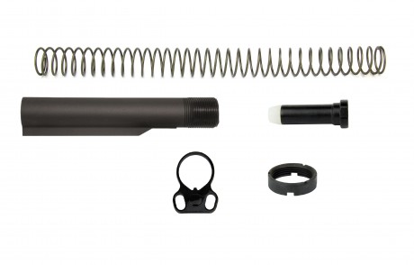 .308 Buffer Tube Assembly w/Ambi. Plate