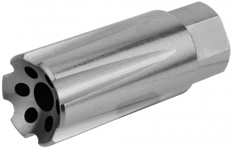 5/8x24 (.308) Linear Compensator Sound Forwarder & Concussion Forwarder/ Stainless Steel (USA Made)